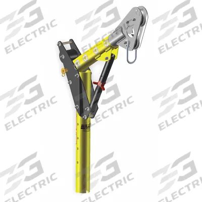 MILLER BY PIP Adjustable Upper Mast: Lower Mast Extension, Yellow - Davit System Arms