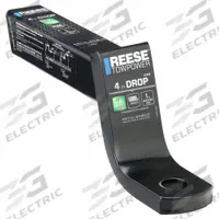 REESE Ball Mount: IV, 1 in Compatible Ball Shank Dia, Ball Mounts Ball Mount, 12 11/16 in Overall Lg (MPN 40344). Key specifications — Material: Steel; Vehicle Class: IV; Brand: REESE; Features: Quick Connection to The Receiver; Finish: Powder Coated; Resistance Properties: Corrosion-Resistant.