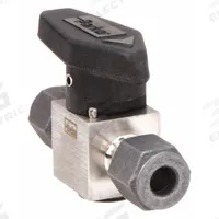 PARKER Rotary Plug Valve: For Chemicals/Gas/Oil Media, 2-Way, 1/2 in Pipe Size, 316 Stainless Steel (MPN 8Z-PR6-VT-SS). Key specifications — Brand: PARKER.