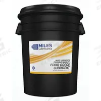 MILES LUBRICANTS Compressor Oil: 5 gal, Pail, 10 SAE Grade, 32 ISO Viscosity Grade, Food Grade (MPN MSF1541003). Key specifications — attr59744: 127; attr59746: 32; attr59736: Yes; attr59735: Pail; attr59738: Miles FG Comp Oil; attr59749: 10.