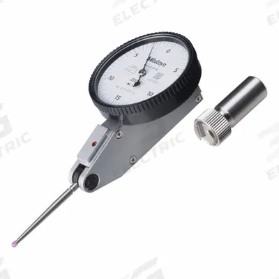 MITUTOYO Dial Test Indicator: 0 in to 0.03 in, Horizontal, Inch - Dial Test Indicators - Horizontal & Tilted-Face Styles