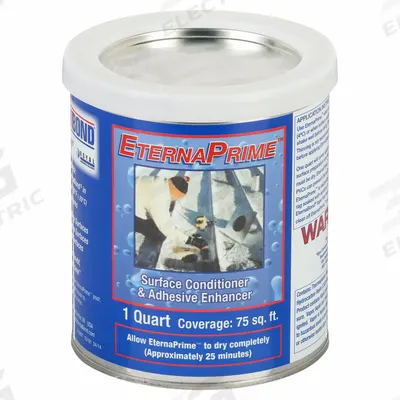 ETERNABOND Roof Primer: Clear, For Concrete/Mortar/Wood, 1 qt - Roofing Sealers & Primers