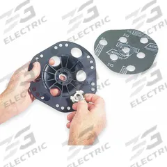 NORTON Fiber Disc Backup Pad: 5 in Dia, 5/8"-11 Threaded Hole, Hard Density (MPN 63642502517). Key specifications — Brand: NORTON; Tool Connection: 5/8"-11 Threaded Hole.