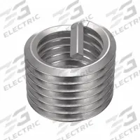 HELI-COIL Helical Insert: Tanged Tang Style, Screw-Locking, 7/8"-9 Thread Size, 7/8 in Overall Lg (MPN 3585-14CN875). Key specifications — Material Grade/Class: 18-8; Thread Direction: Right Hand; STI Tap Size: 7/8"-9; Compatible Material: Metal; System of Measurement: Inch; Brand: HELI-COIL; Tensile Strength: 200,000 to 250,000 psi; Thread Type: Coarse.