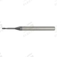 WIDIA HANITA Square End Mill: Carbide, TiAlN Coated, 2 Flute, 3 mm Mill Dia, 4.5 mm LOC, 63 mm OAL (MPN 7N2203032RJ)
