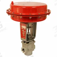 PARKER Pneumatic Globe Control Valve: 316 Stainless Steel, 1/2 in Pipe Size, FNPT x FNPT, Female, M (MPN M314-2211). Key specifications — Brand: PARKER; Disc Material: 17-4PH Stainless Steel; Connection Type: FNPT x FNPT.