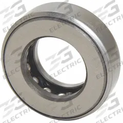 TRITAN Ball Thrust Bearing: D24, 1 15/16 in Bore Dia, 3 7/32 in Outside Dia, 0.813 in Overall Wd. Key specifications — Thrust Bearing Type: Banded Ball Thrust Bearing; Ball Material Grade: AISI 52100; System of Measurement: Inch; Bearing Industry Number: D24; Maximum Speed: 1,925 RPM Oil; Brand: TRITAN; Bearing Series: D Series.