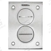 HUBBELL WIRING DEVICE-KELLEMS Floor Box Cover: Rectangular, Silver, Aluminum, Brushed (MPN SA3625). Key specifications — attr211014: HUBBELL WIRING DEVICE-KELLEMS; attr1046648: Silver; attr1046653: Rectangular; attr1046654: Brushed; attr1046660: Aluminum.