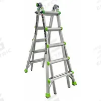 LOUISVILLE LADDER Multipurpose Ladder: 6 Configurations, Aluminum, 300 lb Load Capacity, 35 lb Wt (MPN L-2099-22). Key specifications — Brand: LOUISVILLE LADDER.