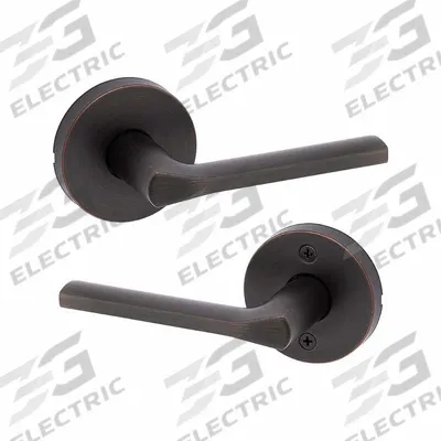 KWIKSET Door Lever Lockset: Passage Lever Locksets/Storeroom Lever Locksets, Bronze