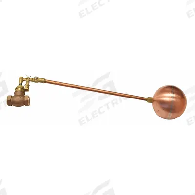 APPROVED VENDOR Float Valve Assembly: For Water Media, Straight Valve Body, Cylindrical - General Service Float Valve Assemblies
