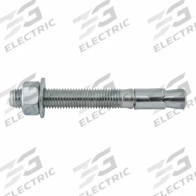 DEWALT Wedge Anchor: 6 1/4 in Overall Lg, 3/4 in Dia, 3/4"-10 Thread Size, 3 3/4 in Thread Lg - Steel Wedge Anchors