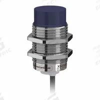 TELEMECANIQUE SENSORS Inductive Cylindrical Proximity Sensor: Non-Terminated Cable, Unshielded, PNP (MPN XS230BLPAL2). Key specifications — Brand: TELEMECANIQUE SENSORS; AC Supply Voltage Rating: Not Rated; DC Supply Voltage Rating: 12-24V DC.