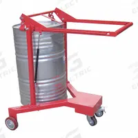 DAYTON Drum Truck: 880 lb Wt Capacity, For 55 gal Drum Capacity, Metal, 0° Drum Rotation, Red (MPN 30YP24). Key specifications — Body Color: Red; For Drum Capacity: 55 gal; For Drum Material: Metal; Brand: DAYTON.