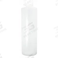 QORPAK Sampling Bottle: HDPE, 8 fl oz, 240 mL, Natural, 24-410 Screw Closure Size, Closure Included (MPN PLC-03413). Key specifications — Body Color: Natural; Closure Attached: Attached; Brand: QORPAK; Pre-Cleaned: None; Closure Included: Yes.