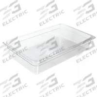 CRESTWARE Food Pan: Full Size, Rectangular, NSF Certified, 20 3/4 in Overall Lg, 4 in Overall Dp (MPN FP14). Key specifications — Brand: CRESTWARE; Dishwasher Safe: Yes; NSF Certified: Yes; Product Type: Food Pan; Manufacturer Part Number: FP14.