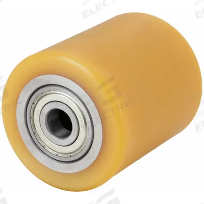 APPROVED VENDOR Caster Wheel: 3 3/8 in Wheel Dia., 4 in Wheel Wd, Polyurethane - Polyurethane Tread on Steel Core Wheels for Pallet Jacks