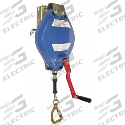 FALLTECH Self-Retracting Lifeline: Steel Carabiner Anchor - Mounted SRLs for Rescue