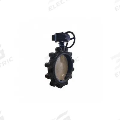 MILWAUKEE VALVE Butterfly Valve: 8 in Pipe Size, Concentric, 200 psi Max. Pressure (CWP) - Ductile Iron General-Service Butterfly Valves