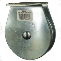 APPROVED VENDOR Pulley Block: Pulley Block, Mounted, Side Mount/Upright Mount, Pulling, Bolt-On (MPN 4JX81). Key specifications — Operation: Pulling; Brand: APPROVED VENDOR; Housing Material: Carbon Steel; Sheave Material: Steel.
