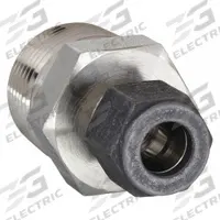 PARKER Compression Fitting Adapter: 3/16 in OD x 1/8 in Pipe Fitting Size, Compression x MNPT (MPN 3-2 FBZ-SS). Key specifications — Series: CPI(TM); Compatible Fitting Brands: CPI™; Brand: PARKER.
