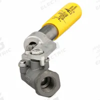 APOLLO Manual Two-Way Ball Valve: 1/2 in, Carbon Steel, Straight, FNPT x FNPT, Std Port Ball Port (MPN 8950301A). Key specifications — Brand: APOLLO; Handle: Spring-Return Lever.