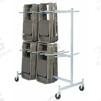 RAYMOND PRODUCTS Chair Cart: 800 lb, 63 in L x 32 in W x 84 in H, For 60 Chairs, (4) Swivel, Gray (MPN 900L). Key specifications — Frame Color: Gray; Brand: RAYMOND PRODUCTS; Caster/Wheel Configuration: (4) Swivel.