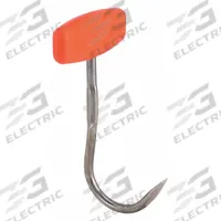 DEXTER RUSSELL Boning Hook: 7 3/4 in Overall Lg, Stainless Steel, Orange, NSF Certified (MPN 09133). Key specifications — Brand: DEXTER RUSSELL; Handle Color: Orange; NSF Certified: Yes; Blade Material: Stainless Steel.