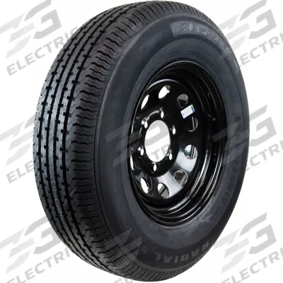 HI-RUN Tires and Wheels: Street Tire and Wheel Assembly, ST225/75R15 Tire Size - Street Tire & Wheel Assembly