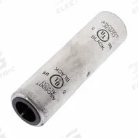 POLARIS Open Barrel Splice: 250 kcmil – 600 kcmil Wire Size, Black Code, 5.13 in, Aluminum Barrel (MPN ASC600T). Key specifications — Brand: POLARIS; Color Code: Black.