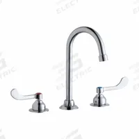 ELKAY Handle-Operated Faucet: Elkay®, Brass, Centerset, Deck, 3 Mounting Holes, 1.5 gpm Flow Rate (MPN LK800GN05T4). Key specifications — Series: Elkay®; Brand: ELKAY.