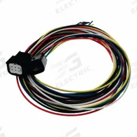 SPEED WIRING PRODUCTS Connector: Molex, MX150L, 6 Poles, 48 in Wire Lead Lg, 7 A, 50V DC (MPN WA-06-4848). Key specifications — Wire Type: SXL Thick-Wall Cross-Linked Automotive Wire (SAE-J1128); Brand: SPEED WIRING PRODUCTS; Number of Poles: 6; Voltage Rating: 50V DC; Wire Jacket Material: Cross-Linked Polyethylene; Current Rating: 7 A; Wire Color: Yellow; Kit Contents - Description: (1) Receptacle with Female Contacts.