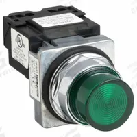 SIEMENS Pilot Light: 30 mm Panel Mounting Size, Green, LED, 240 V AC Max Volt Rating (Supply) (MPN 52PL4H3XB). Key specifications — Series: Class 52; Brand: SIEMENS; Includes Push-To-Test: No Push-To-Test Included.