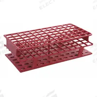 Tube Rack: 2 7/8 in Overall Wd, 9 7/8 in Overall Ht, 5 in Overall Lg, POM, Magenta, (72) Wells (MPN HS27512D). Key specifications — Material: POM; Mounting Location: Benchtop; Color: Magenta; Product Type: Test Tube Rack; Total Holding Capacity: (72) Wells; Brand: HEATHROW SCIENTIFIC.