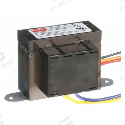 Dayton Class 2 Transformer: 50 VA Power Rating, 120V AC/208V AC/240V AC, 24V AC - Open Class 2 Transformers