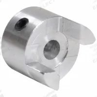 TB WOOD'S Jaw Coupling Hub: L070 Coupling Size, 1 23/64 in Outside Dia, 2 in Coupling Overall Lg (MPN AL07012NK). Key specifications — attr662280: 0.18 hp (Hytrel Spider); attr662259: TB WOOD'S.