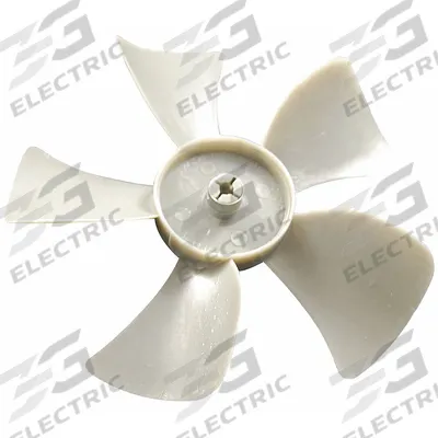 Dayton Propeller: 5 in Propeller Dia. (In.), 1/4 in Bore Dia. (In.) - DAYTON Plastic Fan Blades with CCW Facing Discharge