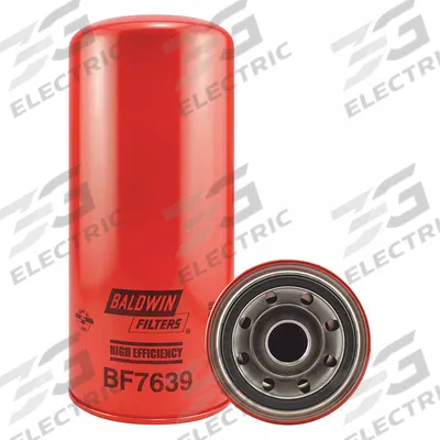 BALDWIN FILTERS Fuel Filter: Spin-On, 5 3/8 in Outside Dia, 1 3/8"-16 Thread Size, Cellulose - Spin-On Fuel Filters
