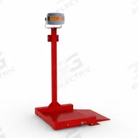 B-TEK Drum Scale: 2,500 lb Wt Capacity - Imperial, 0.5 lb Readability, Drum Scale, 24 in x 24 in (MPN BT-2424-2.5K-DC-I-2). Key specifications — Weighing Units: lb/oz; Platform Material: Carbon Steel; Connection Ports: RS-236; Brand: B-TEK; Readability: 0.5 lb.