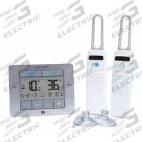 ACURITE Digital Food Service Thermometer: Food Safety, LCD, NSF Certified (MPN 00515M). Key specifications — Accuracy: ±2 °F; Brand: ACURITE; Case Material: Stainless Steel; Display Type: LCD; Features: Customizable Temperature Alarms; Lens Material: Glass; NSF Certified: Yes; Thermometer Type: Refrigerator/Freezer Thermometer.