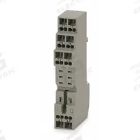 OMRON Relay Socket: 10 A Rating, DIN-Rail & Surface Socket Mounting, 8 Pins, J Socket (MPN P2RF-08-S). Key specifications — Brand: OMRON.