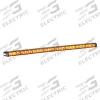 FEDERAL SIGNAL Light Bar: Mini Light Bar Vehicle Light Bar Size, LED, Mini Light Bar, Permanent, 4 A (MPN SL8F-A). Key specifications — Electrical Connection: Wire Leads; Series: HighLighter; Brand: FEDERAL SIGNAL; Number of Flash Patterns: 3; Mount Type: Screw; Light SAE Class Rating: SAE Class 1.