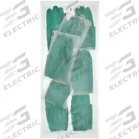 APPROVED VENDOR Open-Ended Bag: Low Density Polyethylene (LDPE), 3 mil Thick, 6 in Wd, 1,000 PK (MPN 5DHG8). Key specifications — Color: Clear; Package Configuration: Case Pack.
