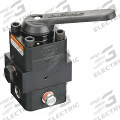 ENERPAC 3 Way Locking Valve: 4.5 gpm Max Flow Rate, Three Positions, 3/8 in NPT, 3/8" NPT, VC, VC3L. Key specifications — attr1018253: ENERPAC; attr1018249: VC3L; attr1018300: Manual; attr1018289: VC; attr1416406: 3/8" NPT.