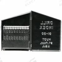 HUOT Drill Bit Index: 20 Compartments, For #61 to #80 Drill Bits (MPN 10400). Key specifications — attr1032747: HUOT.