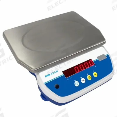 ADAM EQUIPMENT Food Scale: 8 1/4 in Weighing Surface Dp, 11 3/4 in Weighing Surface Wd - Food Scales