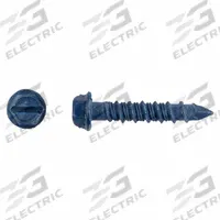 TAPCON Screw Anchor: 1 1/4 in Overall Lg, 1/4 in Dia, Steel, External Hex, Hex, Steel, 4,000 PK (MPN 3152400). Key specifications — Material Grade/Class: Not Graded; Removable: Removable; System of Measurement: Inch; Tip Type: Drilling; Brand: TAPCON; Screw Anchor Type: Screw Anchor.