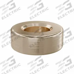 Sleeve Bearing: Bronze, SAE 841, 4 mm Bore, 8 mm OD, 3 mm Lg, 49,938 lb/sq in-fpm Max PV, 10 PK (MPN AAM0408-03B). Key specifications — System of Measurement: Metric; Material Grade: SAE 841; Brand: OILITE.