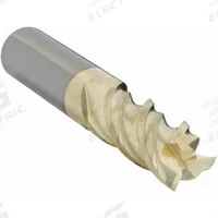APPROVED VENDOR Square End Mill: Carbide, ZrN Coated, 3 Flute, 1/2" Mill Dia, 1-1/4" LOC, 3" OAL (MPN 273-501250D)