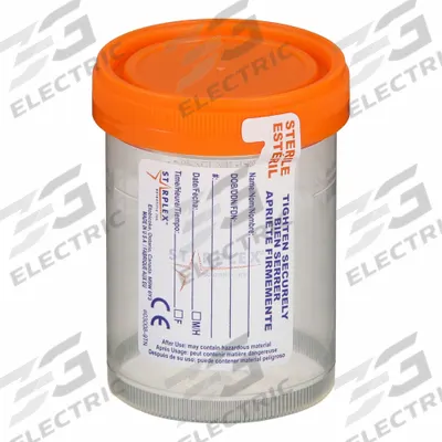 MEDEGEN MEDICAL PRODUCTS Specimen Container: 4 fl oz Capacity - oz, 120 mL Capacity - mL - Sterile Medical Specimen Containers